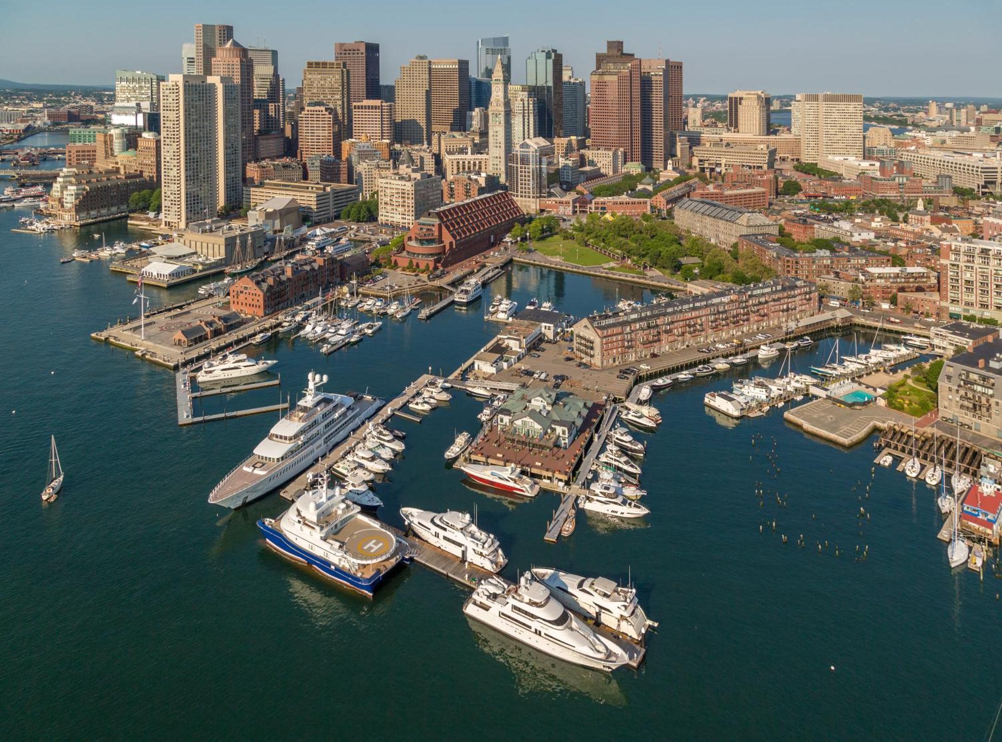 Hotel Boston Yacht Haven Exterior foto